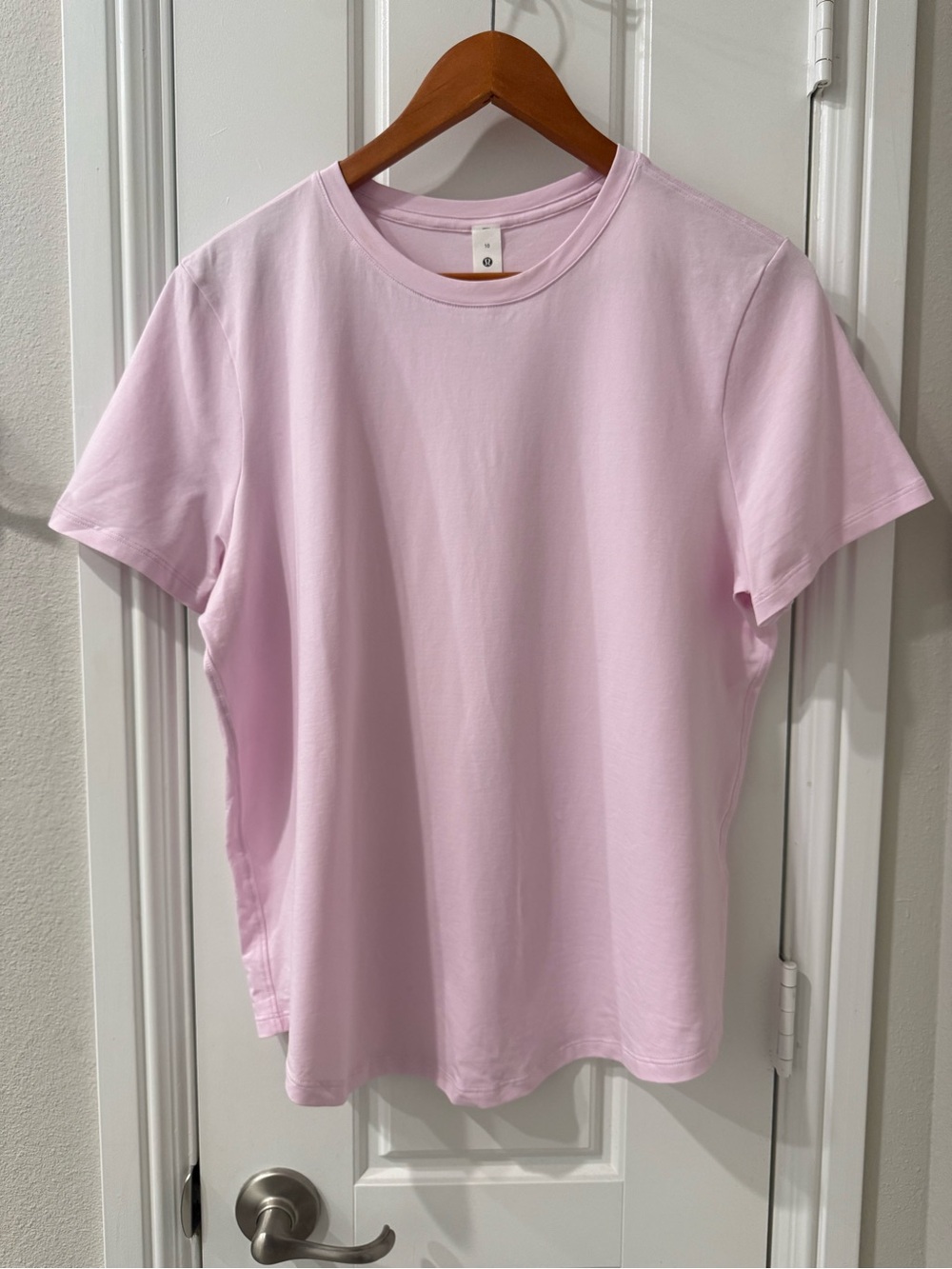 lululemon Women's Crew Short Sleeve Tee — Light Pink